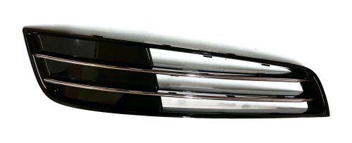 4H0807680M T94 Front bumper right grille cover black-glossy Audi A8 D4 2010-2013