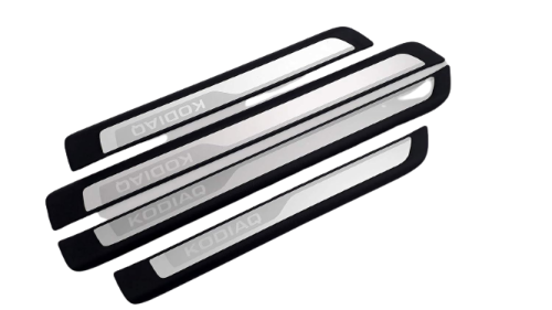 Listwy progowe ozdobne z napisem KODIAQ oryginalne akcesoria SKODA 565071303