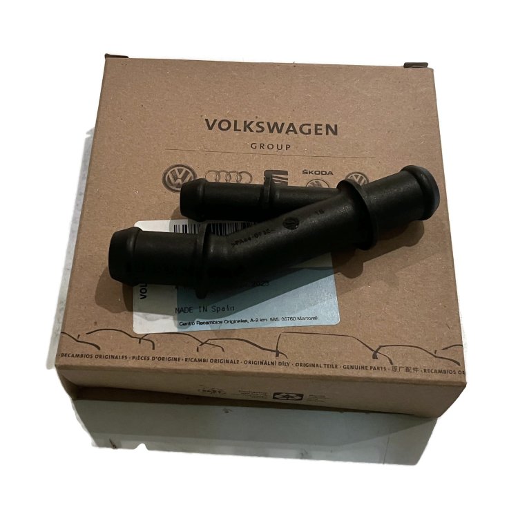 1J0 121 087 E Engine coolant pipe hose VW Phaeton SEAT Cordoba Ibiza AUDI TT