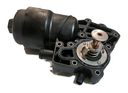 059115389P Oil filter cover housing with thermostat 3.0 TDI AUDI A4 B8 A5 A6 C7 A7 A8 Q5 VW Touareg