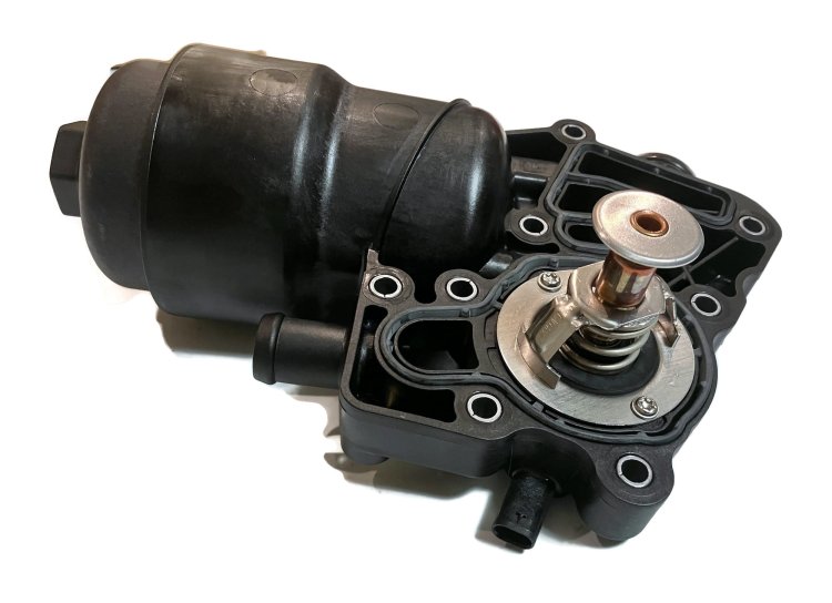 059115389P Termostat obudowa filtra oleju 3.0 TDI AUDI A4 B8 A5 A6 C7 A7 A8 Q5 VW Touareg
