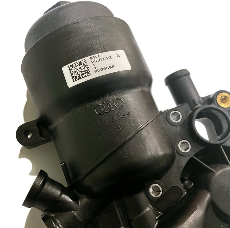 059115389 P Termostat obudowa filtra oleju 3.0 TDI AUDI A4 B8 A5 A6 C7 A7 A8 Q5 VW Touareg