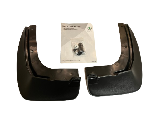 6VE075101 Rear mud flaps SKODA Fabia IV 2022-