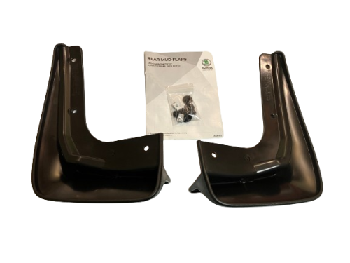 6VE075101 6VE 075 101 Rear mud flaps SKODA Fabia IV 2022-