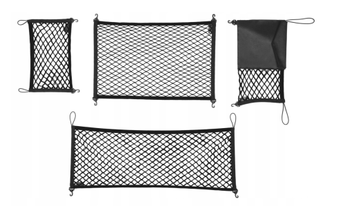 658065110A. Netting system black SKODA Kamiq
