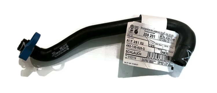 4K0 145 926 Q Engine Coolant hose 2.0 TDI Audi A6 A7 2019-