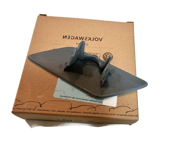 5E0955110EGRU Zaślepka spryskiwacza reflektorów w zderzaku przednim Skoda Octavia III FL 2017-2020  prawa