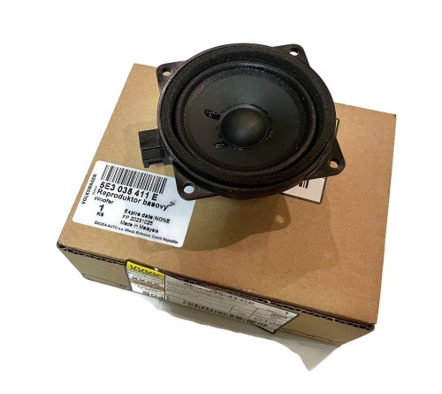 5E3 035 411 E Głośnik niskotonowy w desce rozdzielczej SKODA Octavia 4 IV Enyaq 2020-