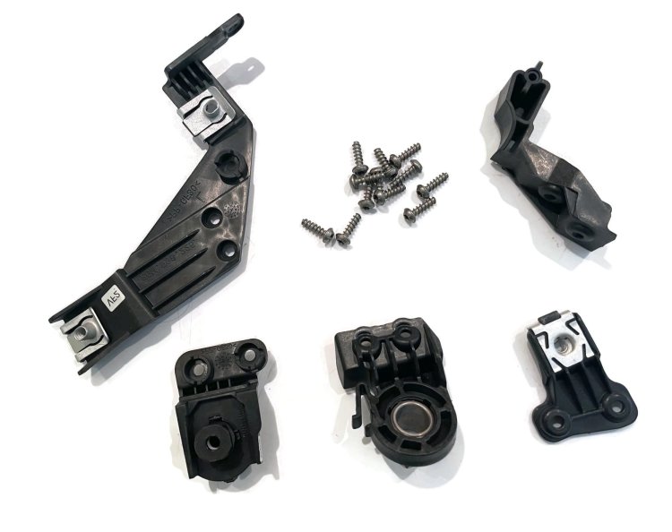 2GM998226 RIGHT Headlamp brackets repair kit set mount W T-Cross