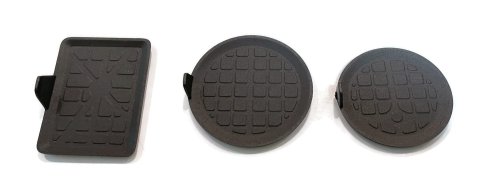 6F0061169A Center console rubber mat set Barcelona Seat Ibiza 2017-