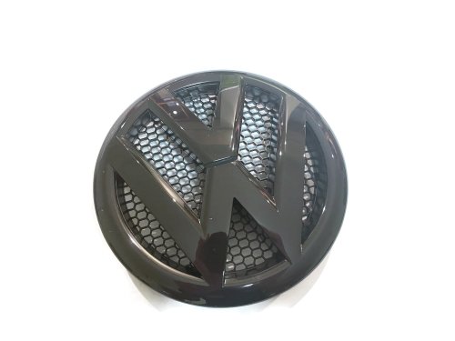 7E0853601D 041 Front grille emblem black logo VW  T5 09/2009-06/2011