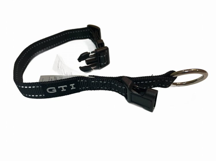 Obroża dla psa z motywem VW GTI 1H4087632 35-53 cm Czarna