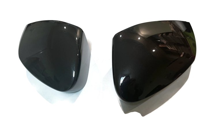 Osłona lusterek bocznych zestaw 2 sztuk czarne SKODA Fabia IV 2022-