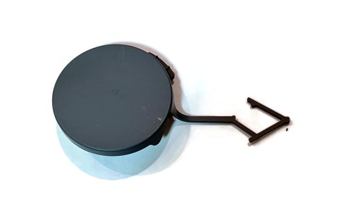 Zaślepka zderzaka przedniego mocowanie ucha haka VW Up! FL 2017-2024