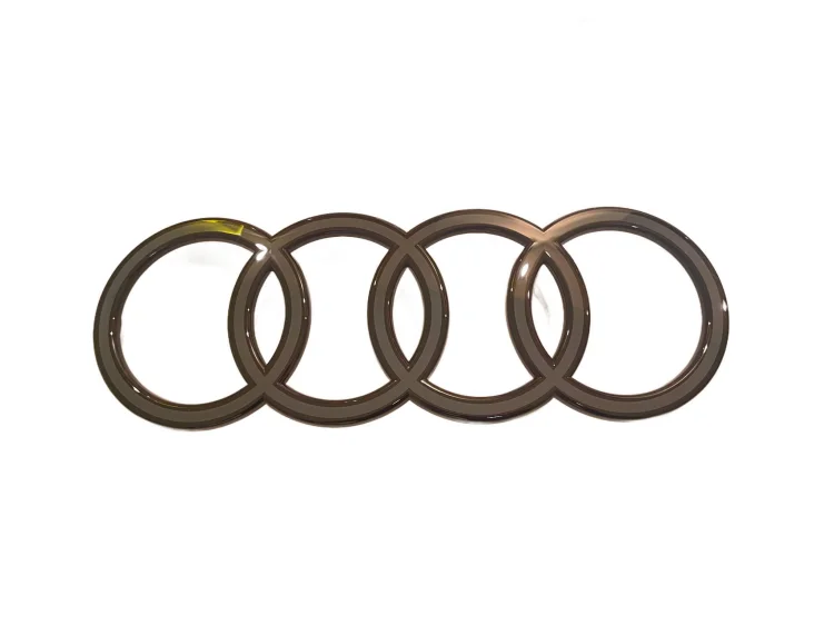 Front grill emblem badge black Audi Q7 FL 12/2023-