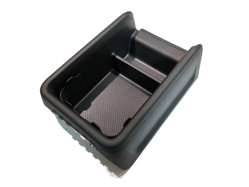 Additional storage compartment in the rear center tunnel SKODA Elroq Enyaq 5LA061104