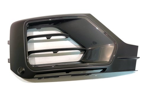 PRAWA kratka zderzaka przedniego czarny AUDI Q2 2016-2020  81A807672EFUH