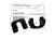 Genuine NISSAN OE parcel shelf clip attachment 015532109E for Qashqai J10 trunk interior.