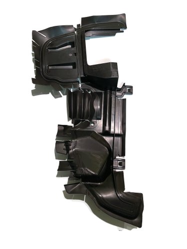 Lewa boczna pionowa kierownica powietrza chłodnicy wody Audi A6 C8 A7 3.0 TDI 4K0121283S