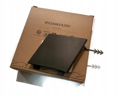 Zaślepka spojler zderzaka tylnego mocowanie haka Audi Q3 FL S-line 2014-2018 PRAWA