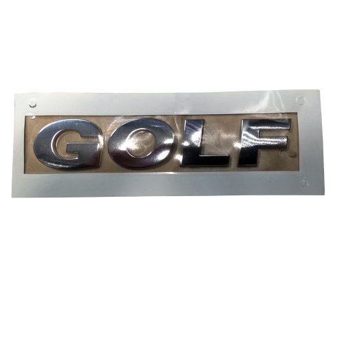 5K0853687A739 VW Golf rear trunk chrome inscription VW Golf VI Golf Plus