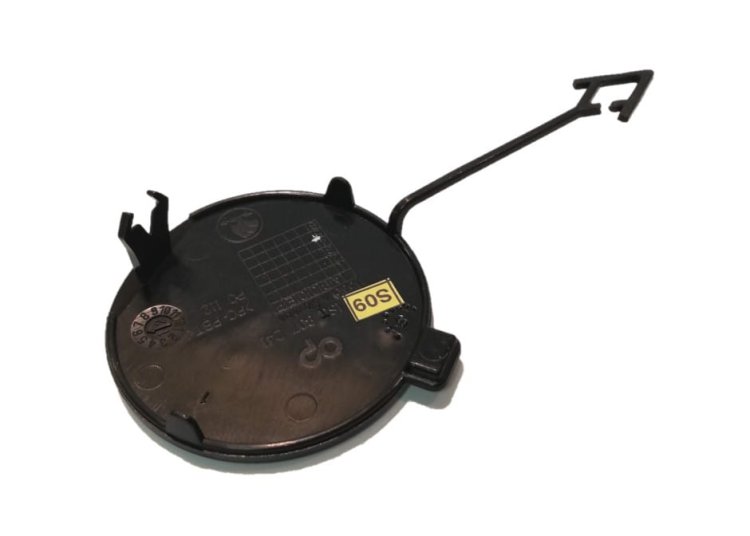 1ST 807 241 Front bumper tow hook eye cover cap Skoda Citigo