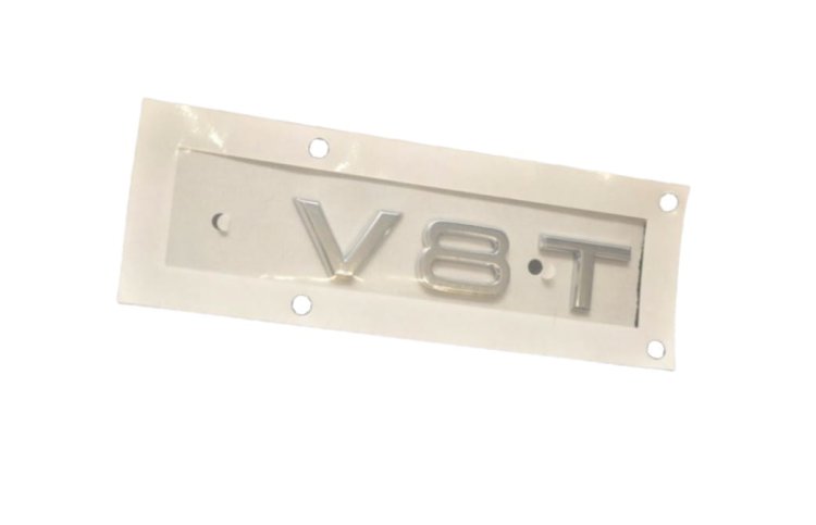 4H0853601 4H0 853 601 chrome side badge V8T