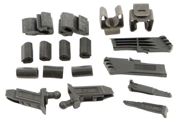 8T8898283 4PK Tailgate parcel shelf mounting kit clips Audi A5 2008-2016