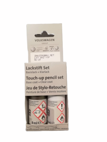 Paint touch-up pencil set LY1P dakotagrau mettalic