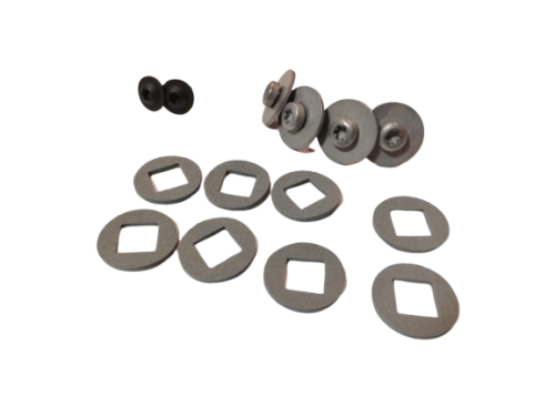 4G0898956A Rear bumper mount parts kit set Audi A6 C7 2011-2018