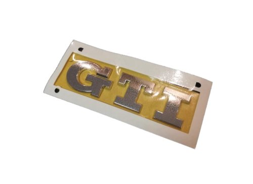 5G0853675Q 2ZZ chrome GTI  tailgate inscription VW GOLF