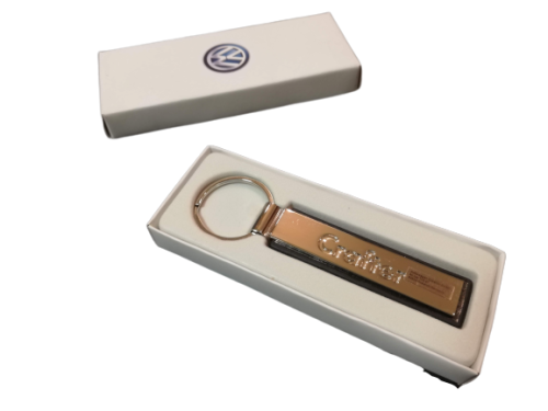 000087010KYPN Volkswagen Key Ring Keychain Keyring leather and metal