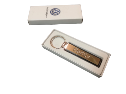 000087010MYPN Volkswagen Key Ring Keychain Keyring leather and metal