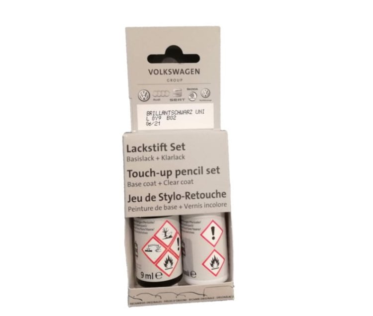 L0Y9B02 lakier zaprawkowy czarny brylantowy LY9B