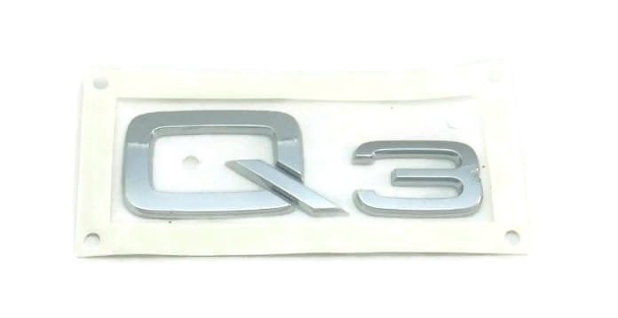 8U08537412ZZ Chrome logo inscription Q3 Audi Q3 2012-