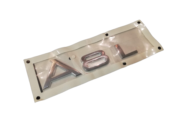 4D0853741E 2ZZ znaczek chromowany Audi A8 L  na tylną klapę