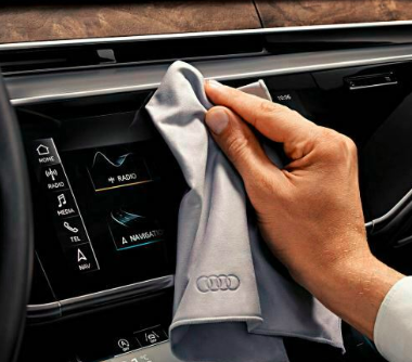 Audi cleaning cloth for touch display