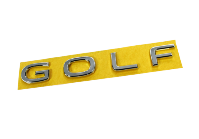 5H0853687 2ZZ rear emblem lettering chrom VW GOLF 8