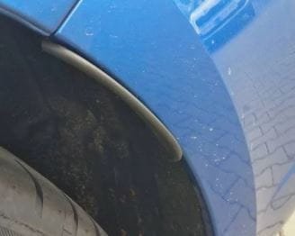 osłona lakieru zderzak tylnego SKODA OCTAVIA III