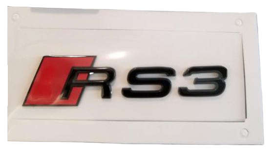 8V0853740 T94 black sticker RS3 emblem logo badge