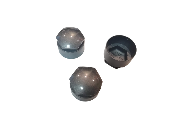 Audi Anti-theft wheel bolt cover cap AUDI grey JG3