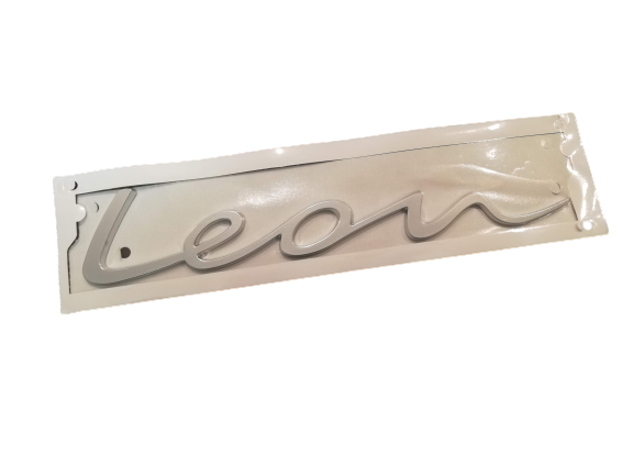 5FA853687 3Q7 - emblemat napis tylnej klapy LEON