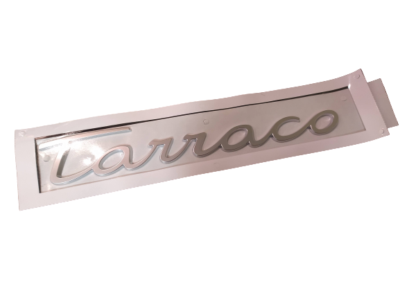 5FJ853687A3Q7 Tarraco inscription chrome emblem sticker on the tailgate SEAT Tarraco 2019-