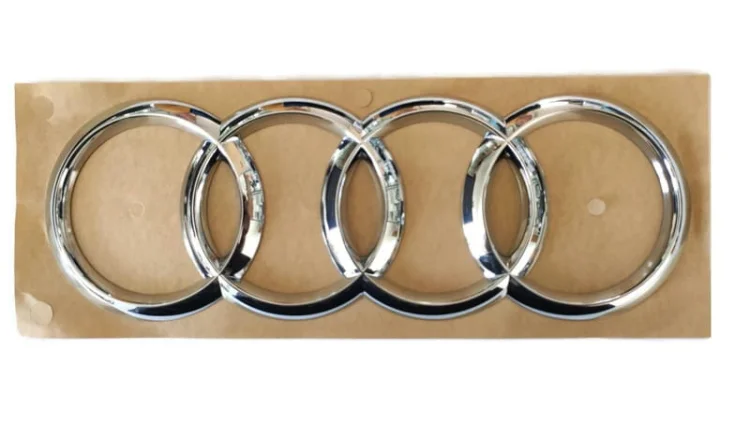 4H0853742B naklejka pierścienie audi CHROM Audi A8