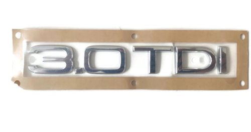 4E0853743G2zz sticker inscription 3.0 TDI audi chrom