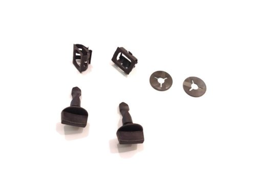 Rear tow bar cover cap mount set Audi Q5 2009-2017