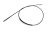 8X0823535 Bonnet release cable Audi A1 2011-2018