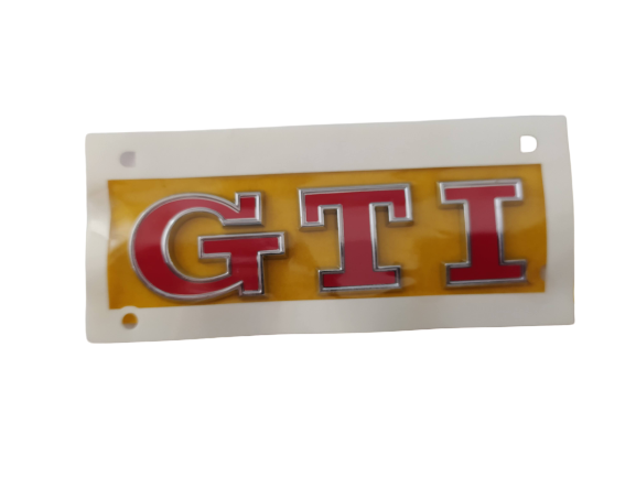 5G0853675ACJZQ Rear GTI red emblem logo lettering sticker VW Golf VII Polo