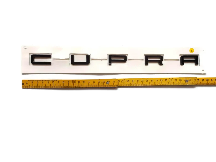 5FA853687A041 size Rear emblem black lettering CUPRA SEAT Leon Formentor