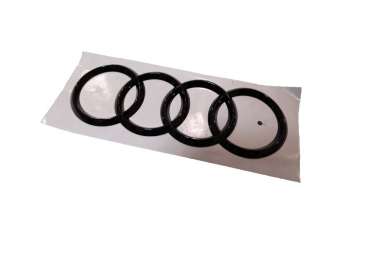 4K8853742B T94 Rear Audi black rings emblem badge Audi A7 RS7